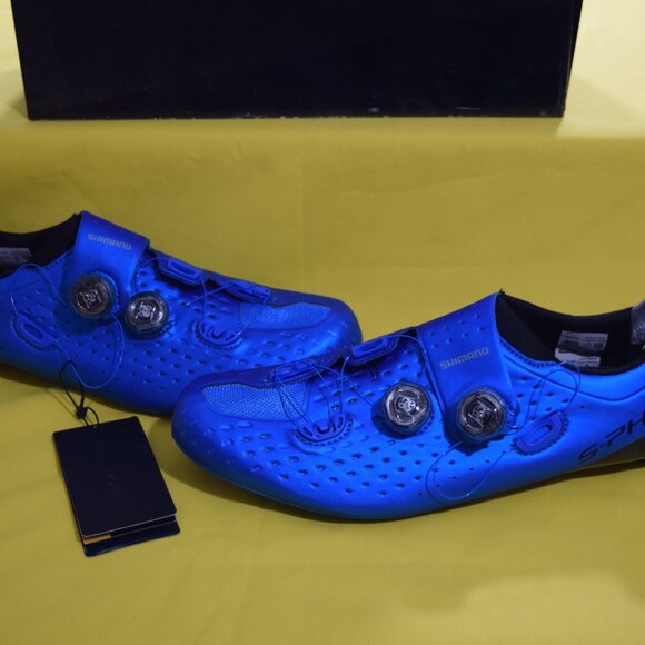 Shimano Men's S-Phyre Road Bike Shoes Size 47 US 12 SH-RC9B *New in box* - Picture 1 of 6
